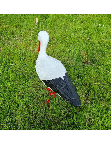 Figurine décorative Cigogne Médiocre H: 75 cm de Jardin décoration extérieure