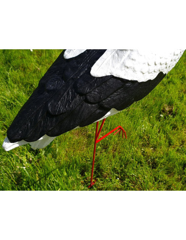 Figurine décorative Cigogne Grand H: 88 cm de Jardin décoration extérieure