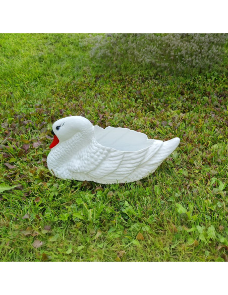 Young Swan planter H: 22cm Sculpture Statue Figure