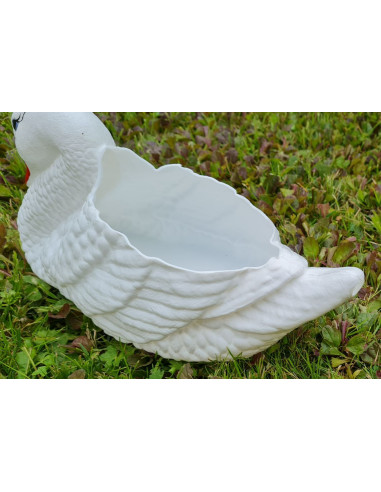 Young Swan planter H: 22cm Sculpture Statue Figure