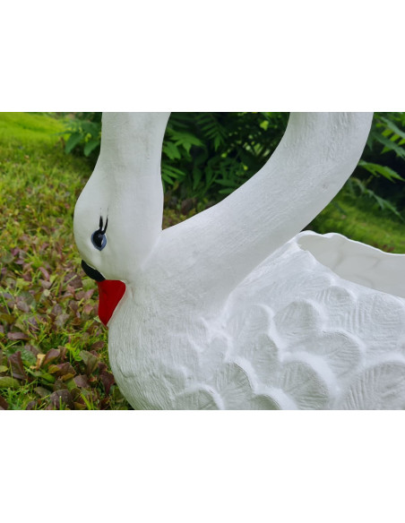 Swan planter H: 55cm Sculpture Statue Figure