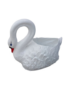 Medium Swan planter H: 42cm Sculpture Statue Figure