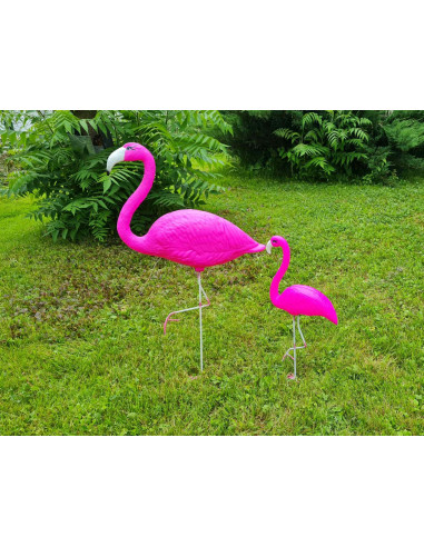 Flamingos Family 2 Flamingos Sculpture Statue Figure