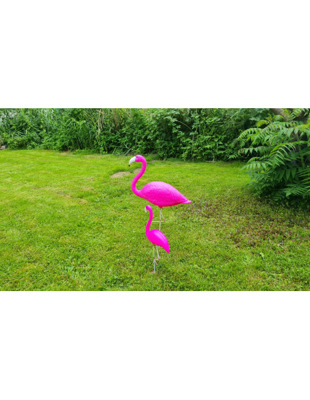 Flamingos Family 2 Flamingos Sculpture Statue Figure