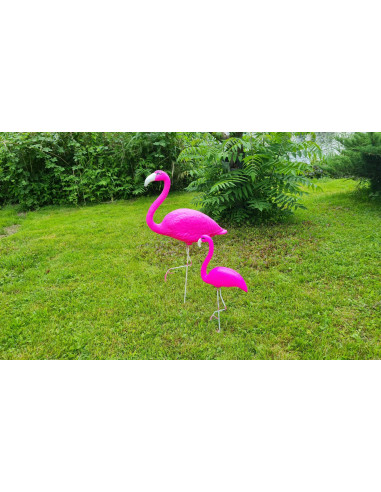 Flamingos Family 2 Flamingos Sculpture Statue Figure