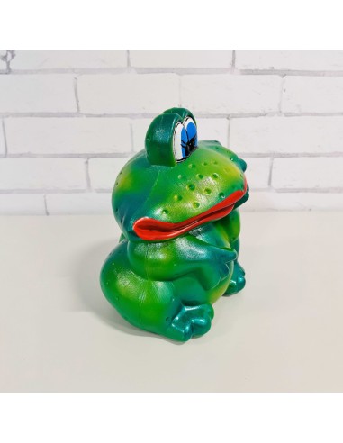 Sculpture Grenouille Rigolote aux Lèvres Rouges – Déco Jardin