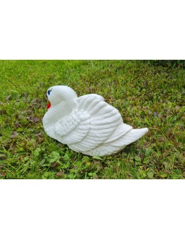 Cygne Déco Flottant : Figurine "Jeune Cygne" pour Bassin