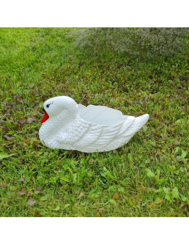 Jardinière Cygne : Cache-pot Décoratif et Statue de Jardin