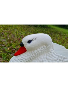 Jardinière Cygne : Cache-pot Décoratif et Statue de Jardin 2