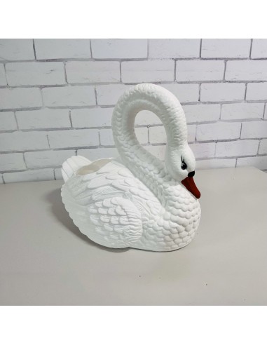 Grand Cygne Jardinière : Cache-pot & Statue XXL (55 cm)
