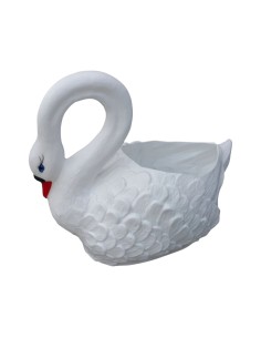 Jardinière Cygne (Taille Moyenne) : Statue Déco 42 cm