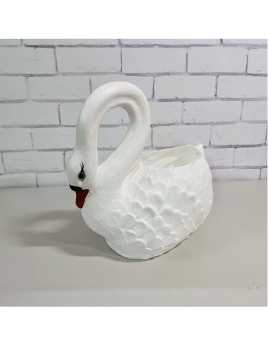 Jardinière Cygne (Taille Moyenne) : Statue Déco 42 cm